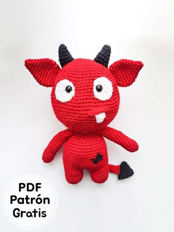 hacer un Diablo a crochet paso a paso?