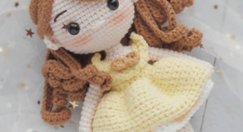 Amigurumi: Muñeca Bella a crochet paso a paso patrones gratis