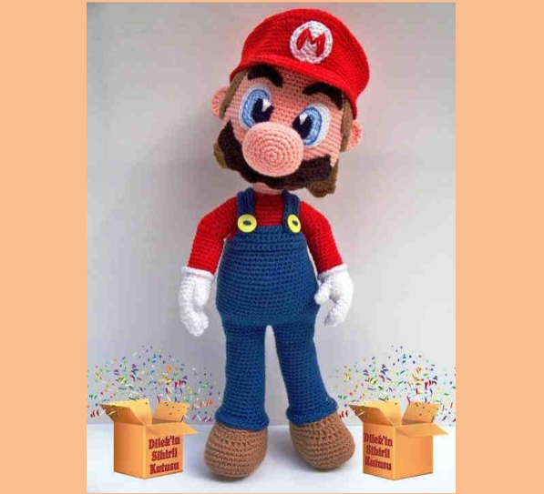 Amigurumi Mario Bros Grande Tejido A Crochet Para Principiantes